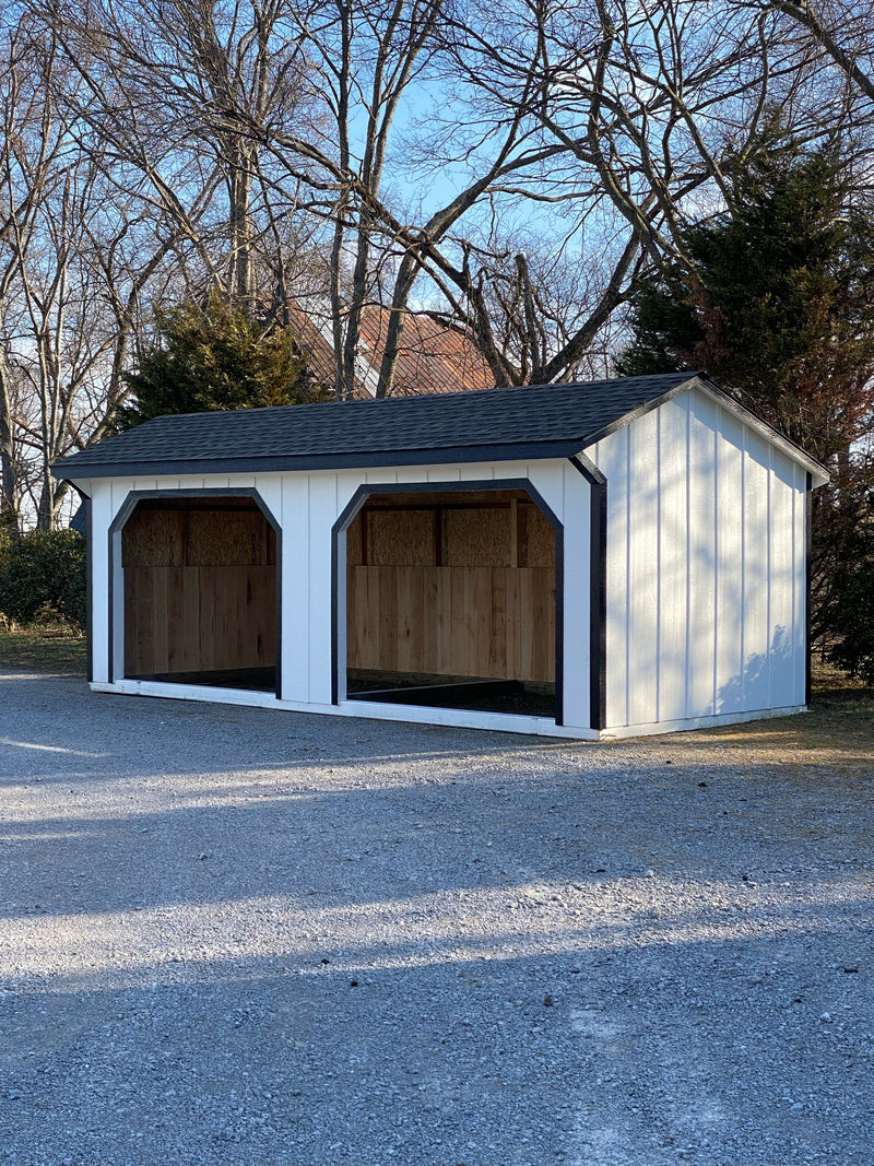Load image into Gallery viewer, 10x24 Run-In Shed
