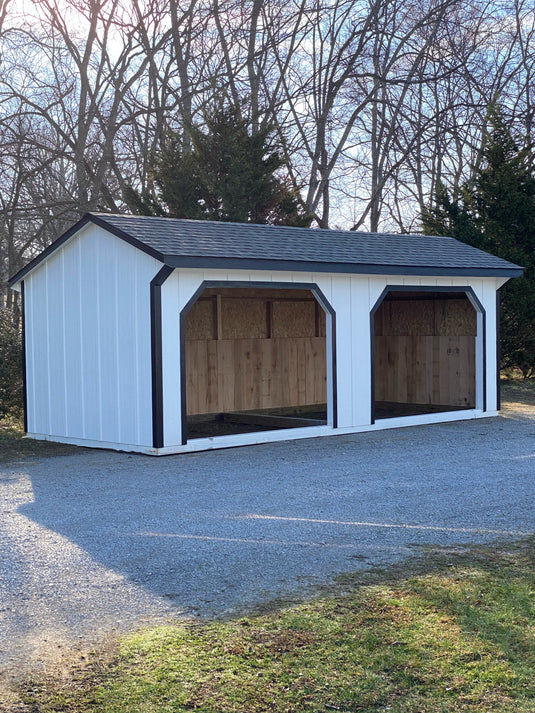 10x24 Run-In Shed