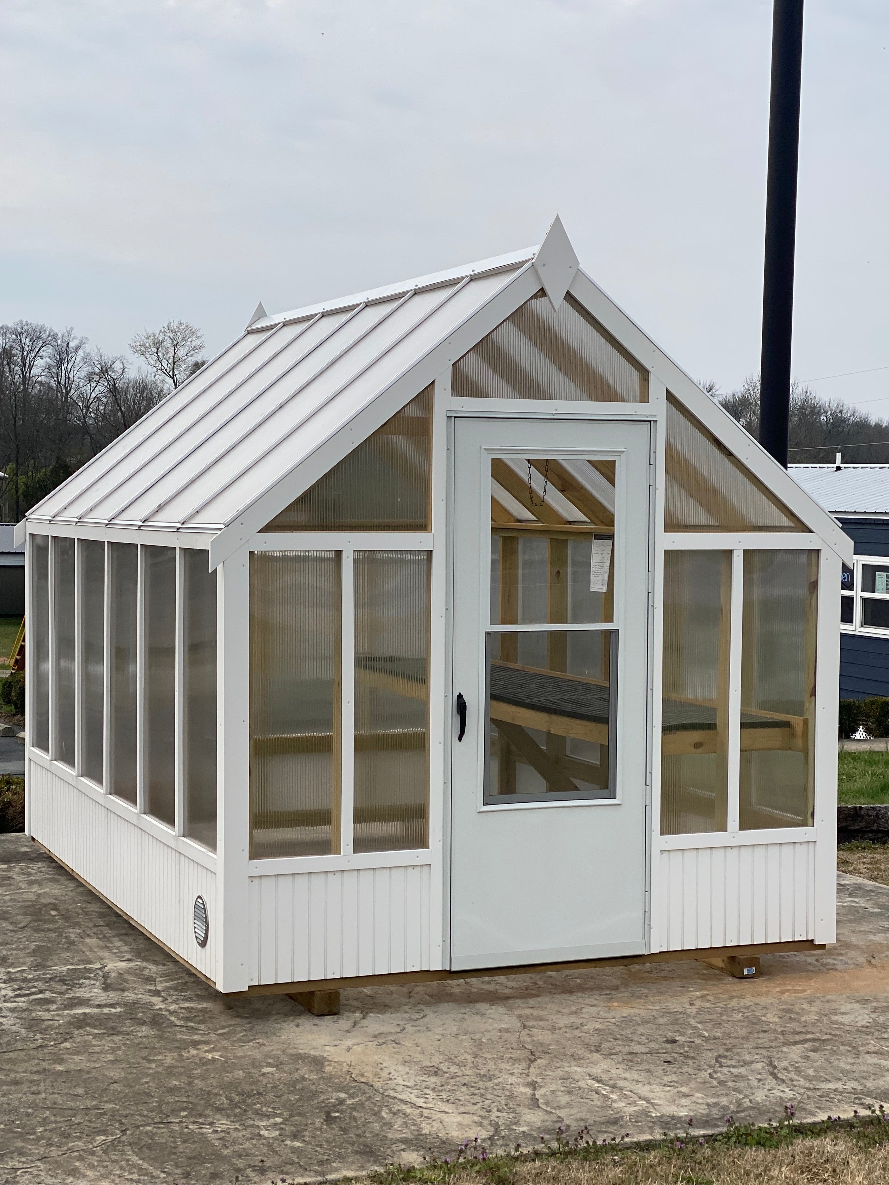 8x12 A-Frame Greenhouse – AmishCo