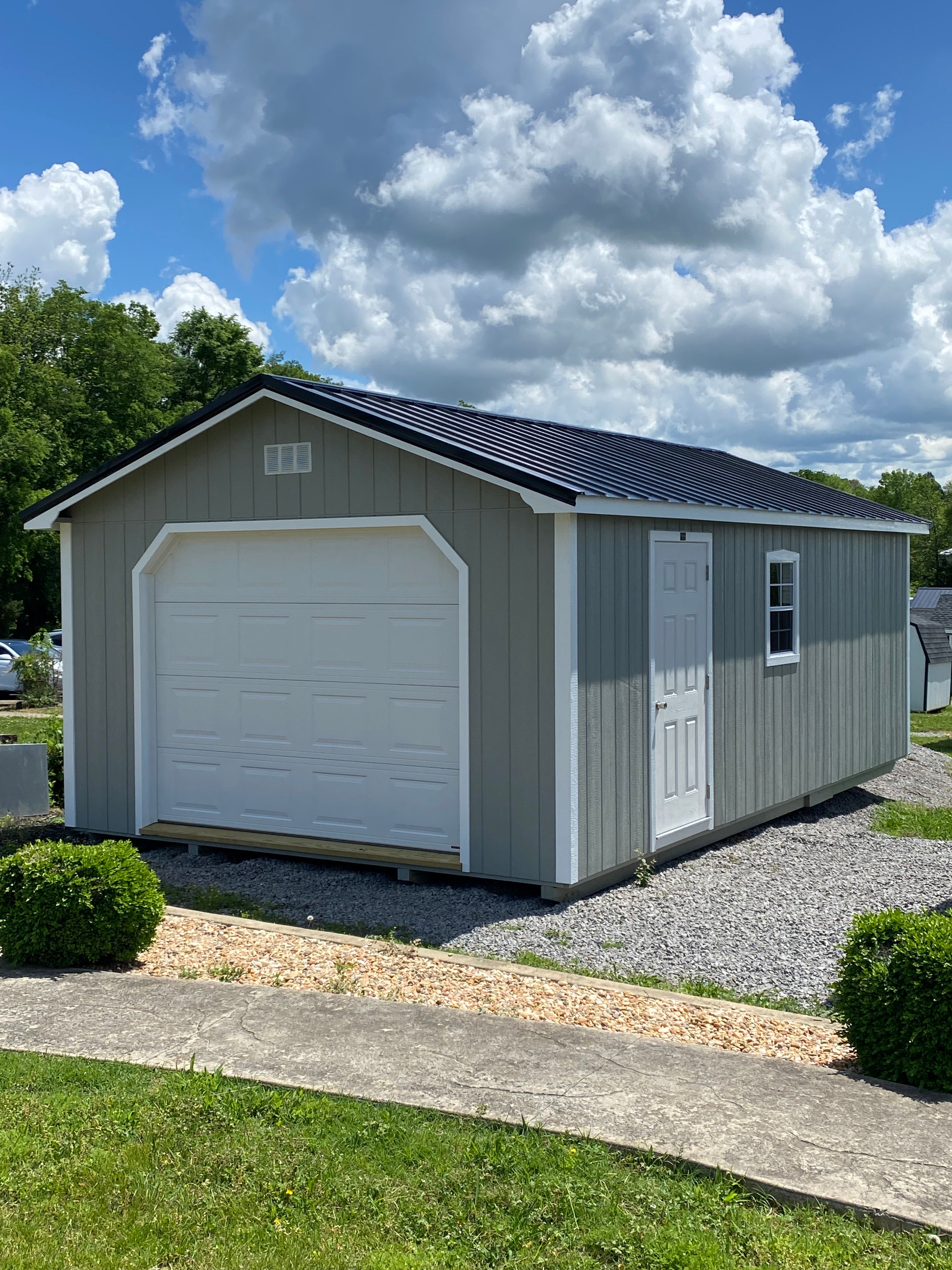 ☆American Garage 14x24 A-Frame Garage – AmishCo