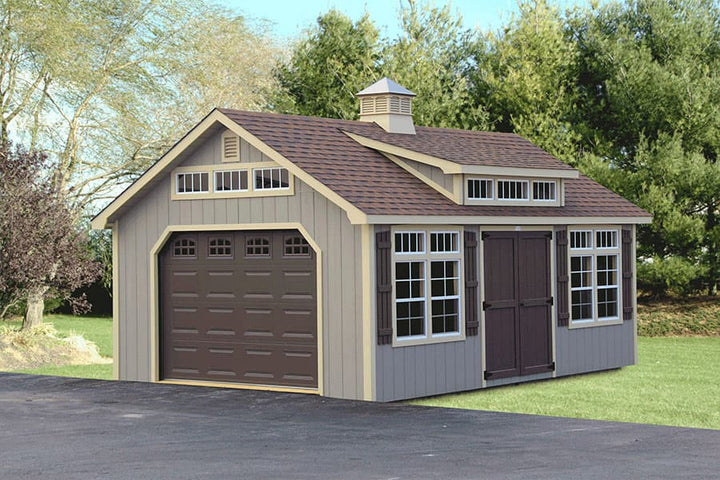 Amish-Made Modular Garages | High-Quality | AmishCo