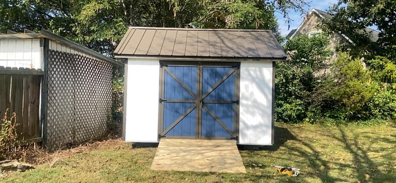 Load image into Gallery viewer, Garden A-Frame Lancaster Shed
