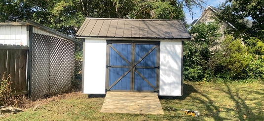 Garden A-Frame Lancaster Shed