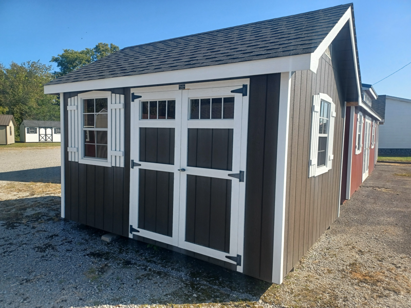 Load image into Gallery viewer, Garden A-Frame Lancaster Shed
