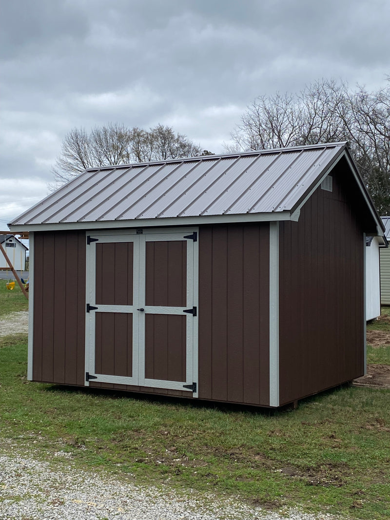 Load image into Gallery viewer, 10x12 Garden A-Frame Lancaster Shed
