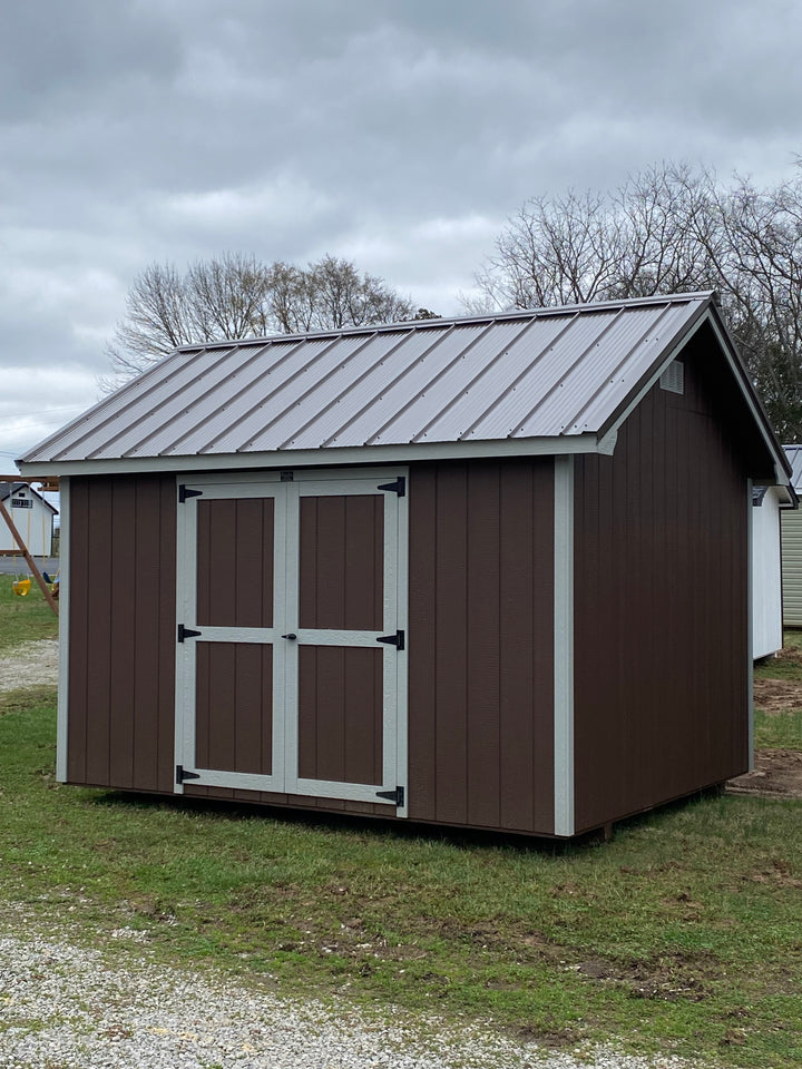 Load image into Gallery viewer, Garden A-Frame Lancaster Shed
