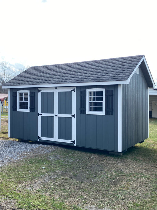 10x16 Garden A-Frame Lancaster Shed