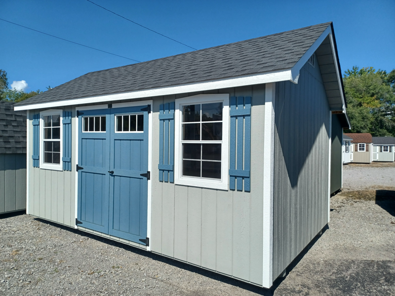 Load image into Gallery viewer, Garden A-Frame Lancaster Shed
