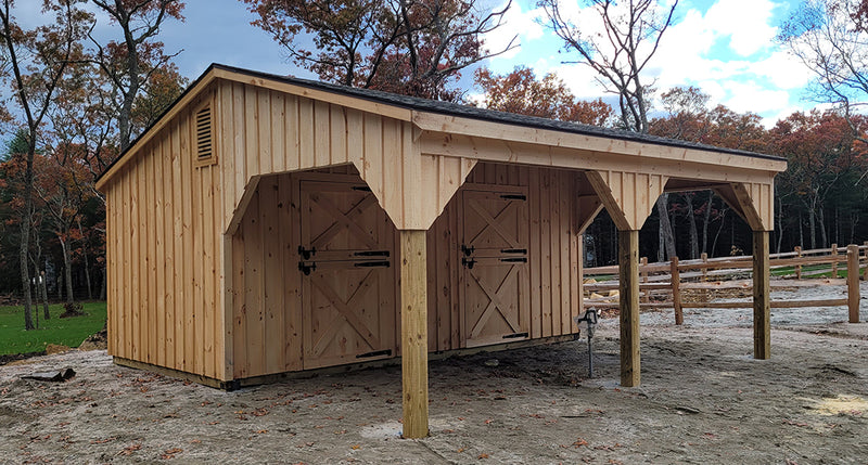 Load image into Gallery viewer, Shed-Row Horse Barn
