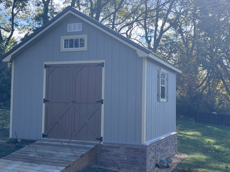 Load image into Gallery viewer, Garden A-Frame Lancaster Shed
