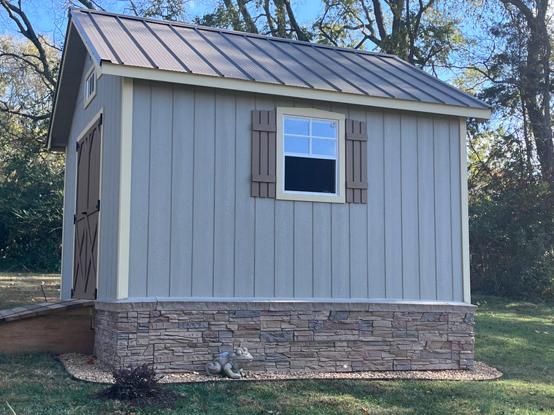 Load image into Gallery viewer, Garden A-Frame Lancaster Shed
