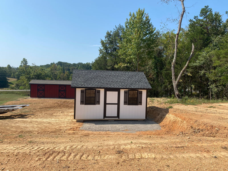 Load image into Gallery viewer, Garden A-Frame Lancaster Shed
