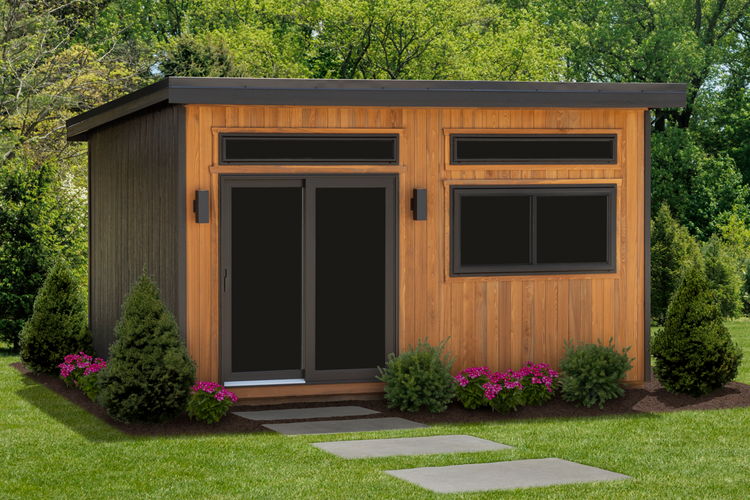 Amish Built Home Offices and Backyard Studios Delivered Ready to Use