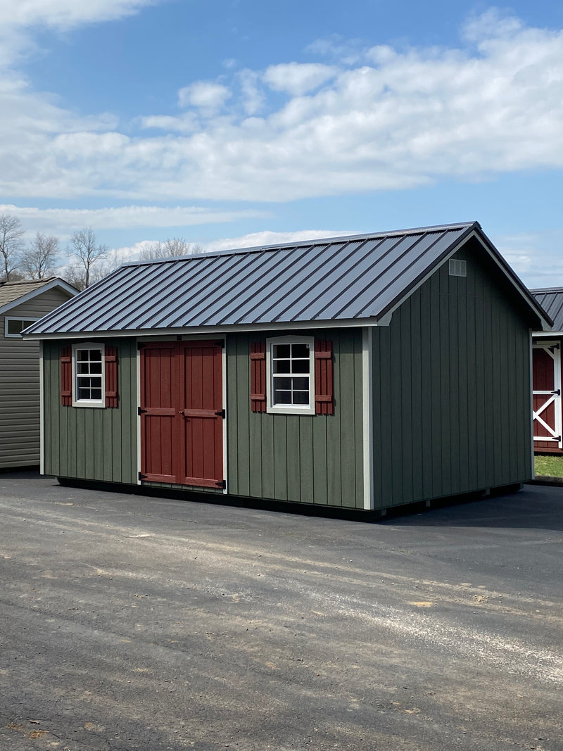 Load image into Gallery viewer, Garden A-Frame Lancaster Shed
