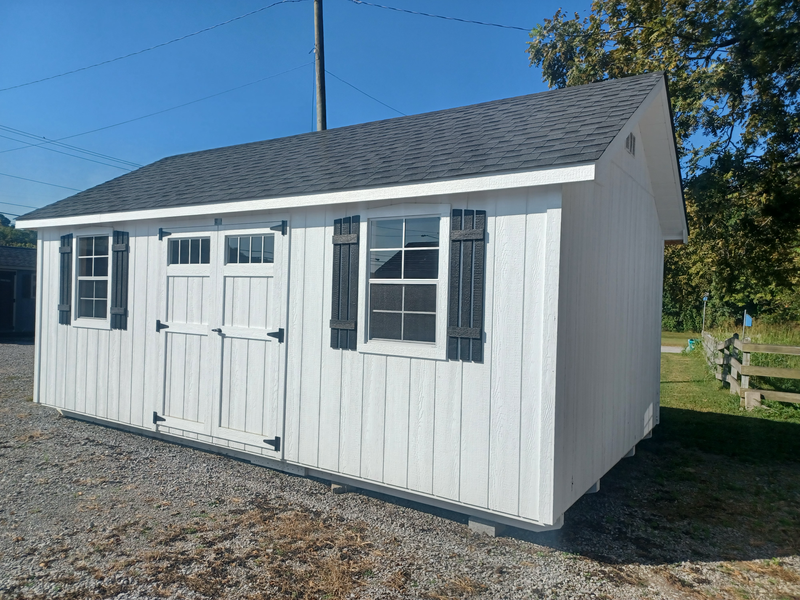 Load image into Gallery viewer, Garden A-Frame Lancaster Shed
