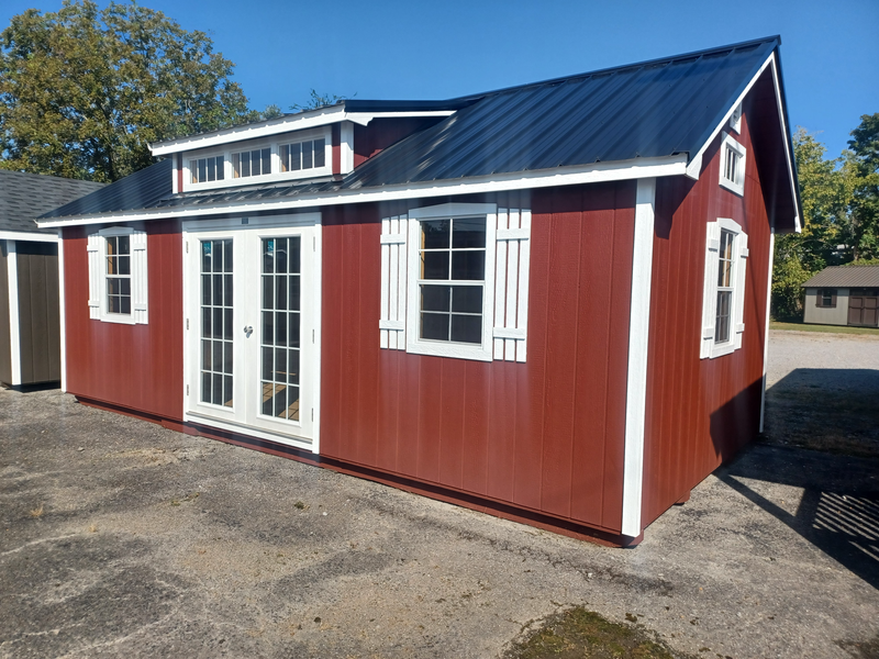 Load image into Gallery viewer, Garden A-Frame Lancaster Shed
