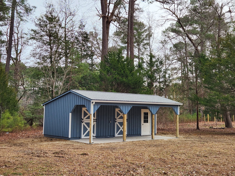 Load image into Gallery viewer, Shed-Row Horse Barn
