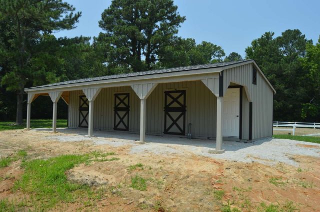 Load image into Gallery viewer, Shed-Row Horse Barn
