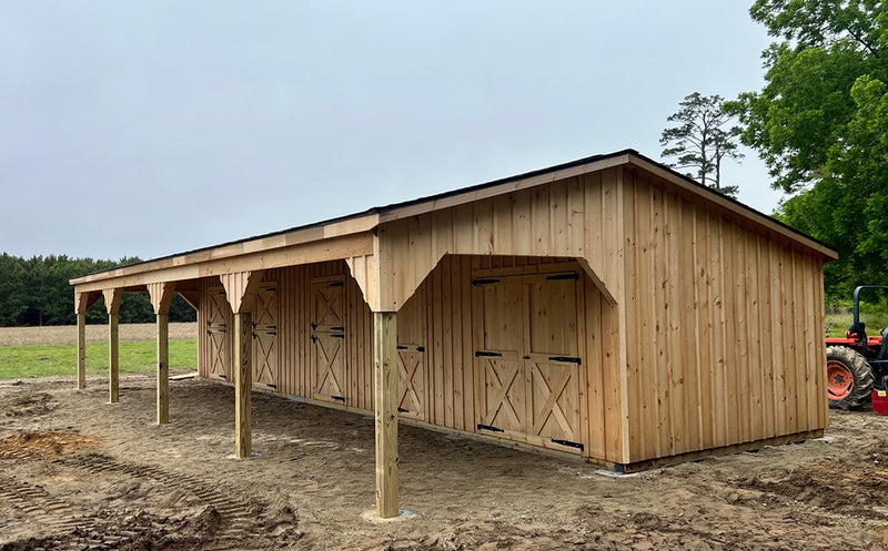 Load image into Gallery viewer, Shed-Row Horse Barn
