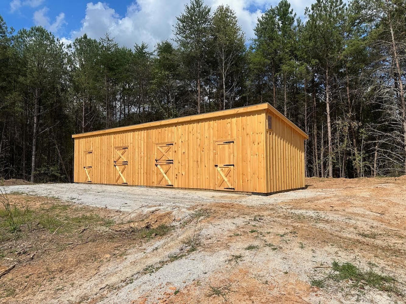 Load image into Gallery viewer, Shed-Row Horse Barn
