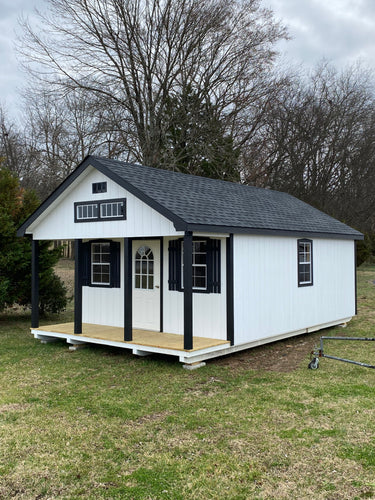 14x24 A-Frame Lancaster Cabin