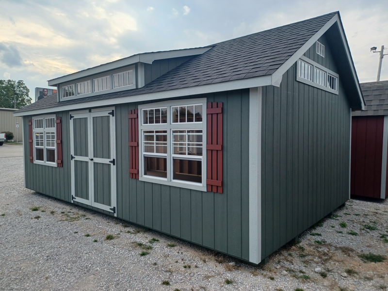 Load image into Gallery viewer, Garden A-Frame Lancaster Shed
