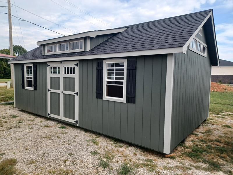 Load image into Gallery viewer, Garden A-Frame Lancaster Shed
