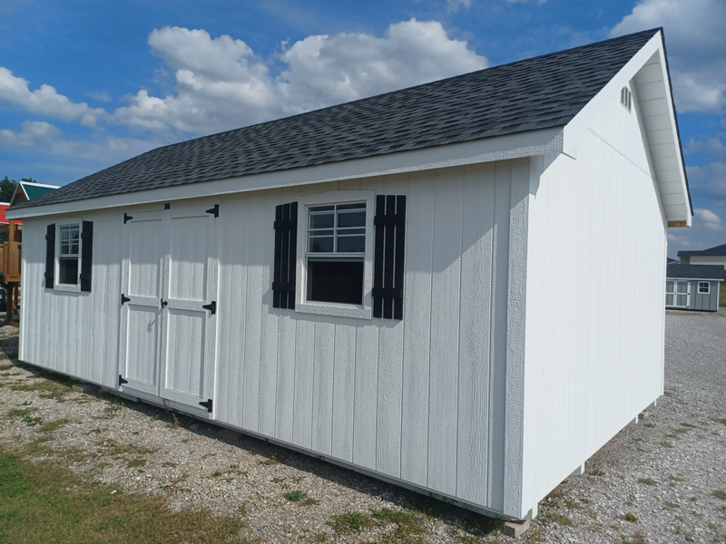 Load image into Gallery viewer, Garden A-Frame Lancaster Shed
