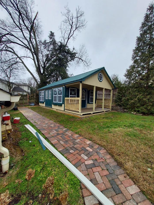 Garden A-Frame Lancaster Shed
