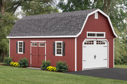 Elite Gambrel Garage