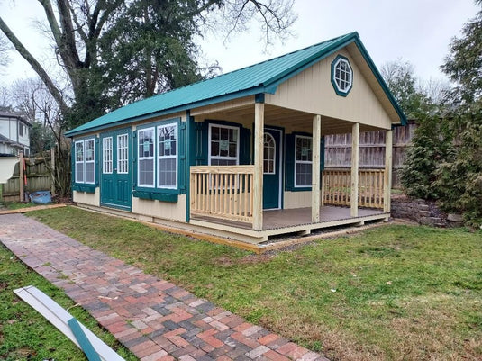 Garden A-Frame Lancaster Shed