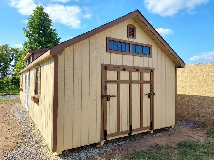 Load image into Gallery viewer, Garden A-Frame Lancaster Shed
