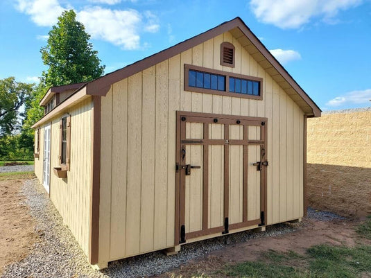 Garden A-Frame Lancaster Shed