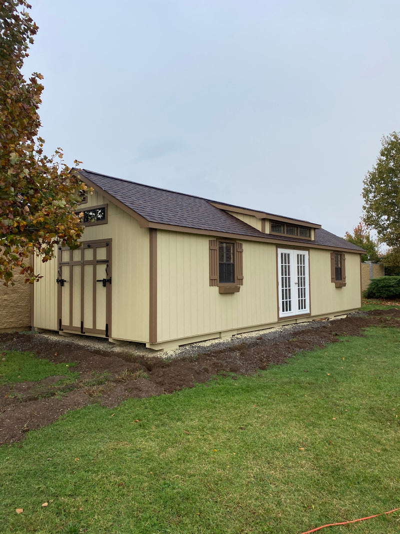 Load image into Gallery viewer, Garden A-Frame Lancaster Shed
