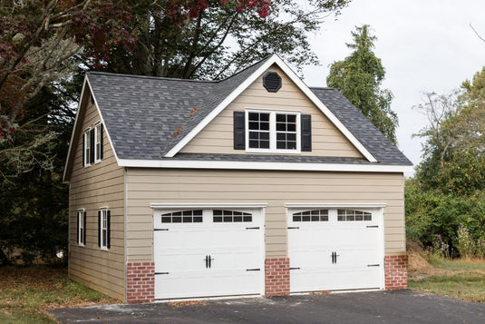 2 Story Double Wide Carriage Garage