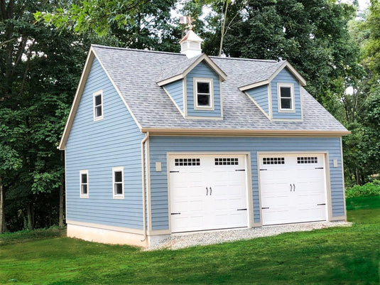 2 Story Double Wide Carriage Garage