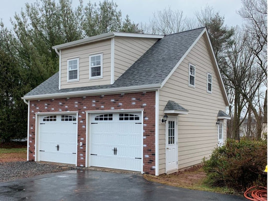 2 Story Double Wide Carriage Garage