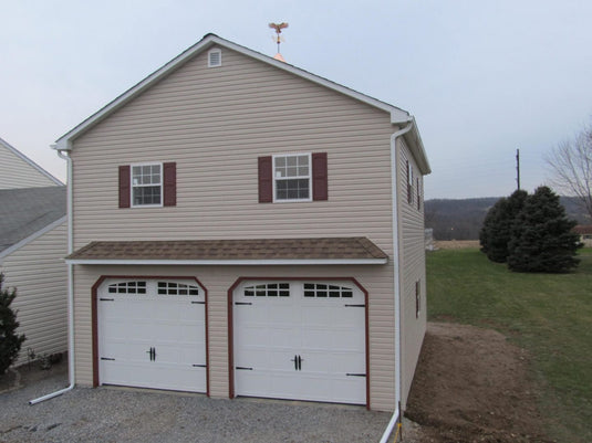 2 Story Double Wide Mega Garage