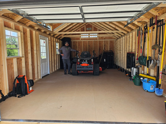 Garden A-Frame Lancaster Garage