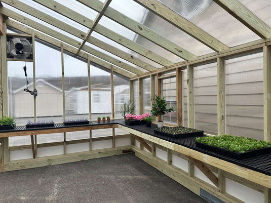 Double-Wide Greenhouse