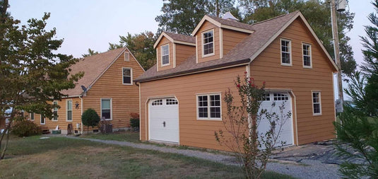 2 Story Double Wide Carriage Garage