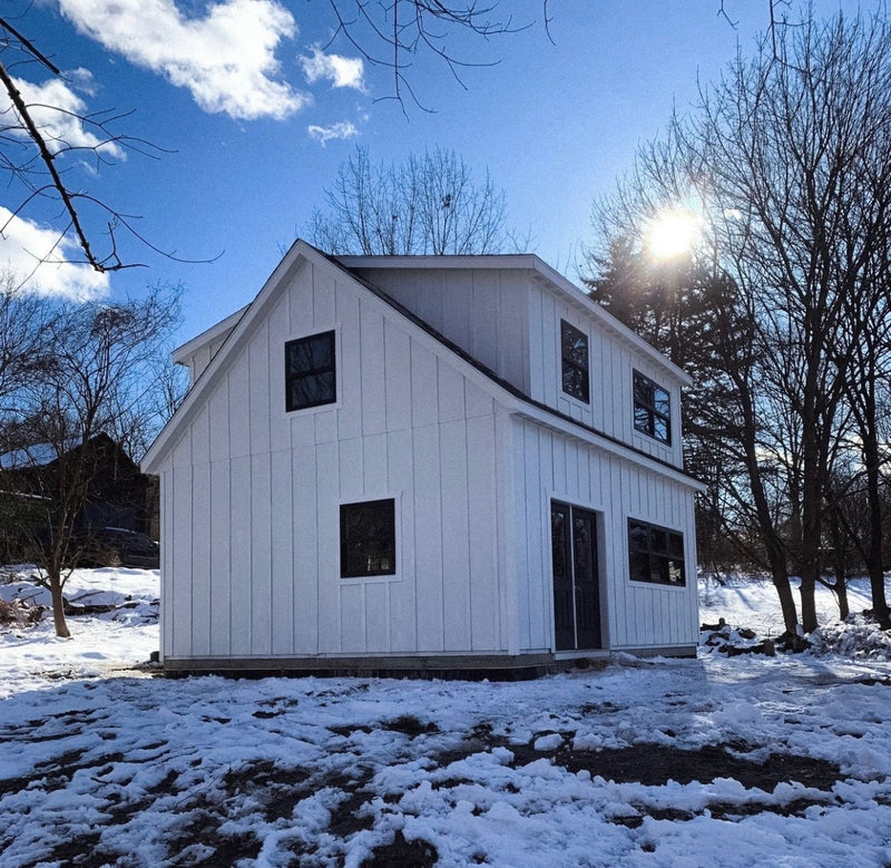 Load image into Gallery viewer, 2 Story Double Wide A-Frame Garage
