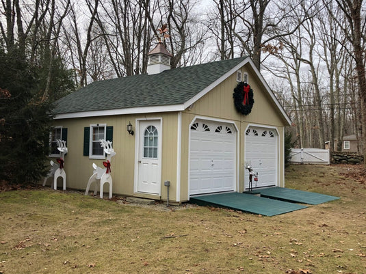 7-Pitch Double Wide Garage