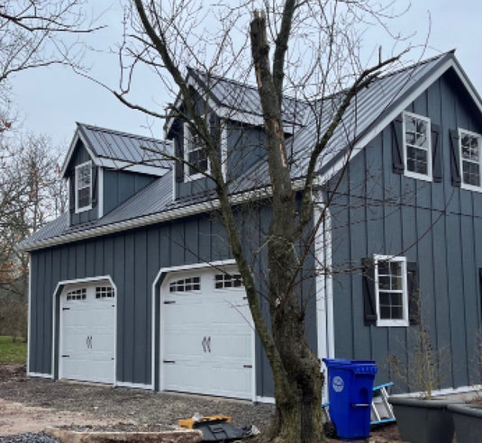 2 Story Double Wide Carriage Garage