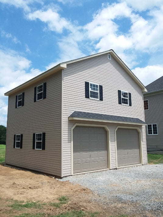 2 Story Double Wide Mega Garage