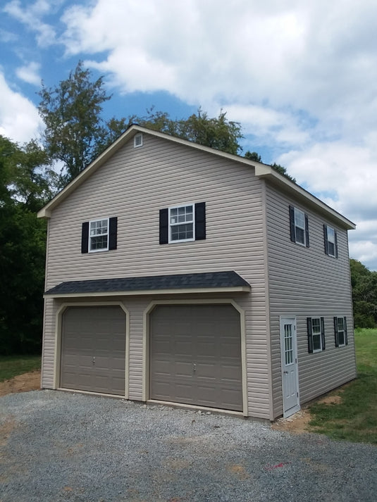 2 Story Double Wide Mega Garage