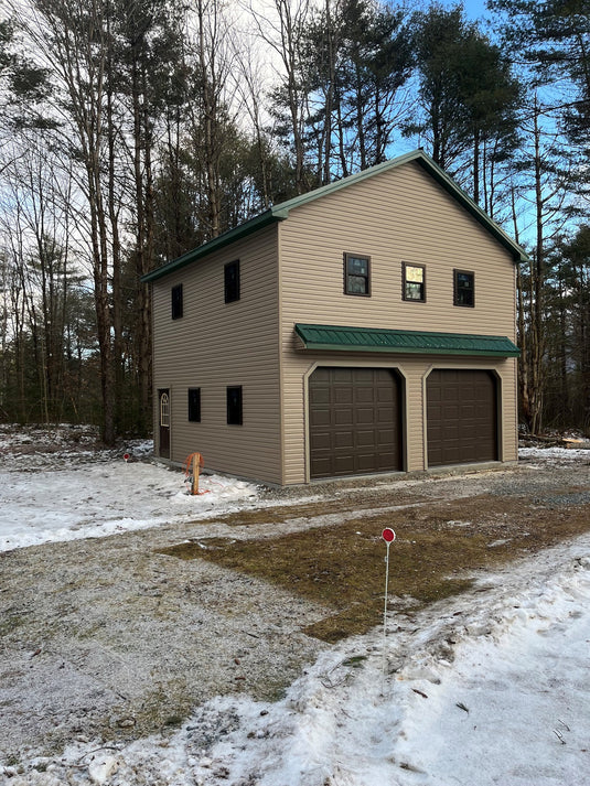 2 Story Double Wide Mega Garage