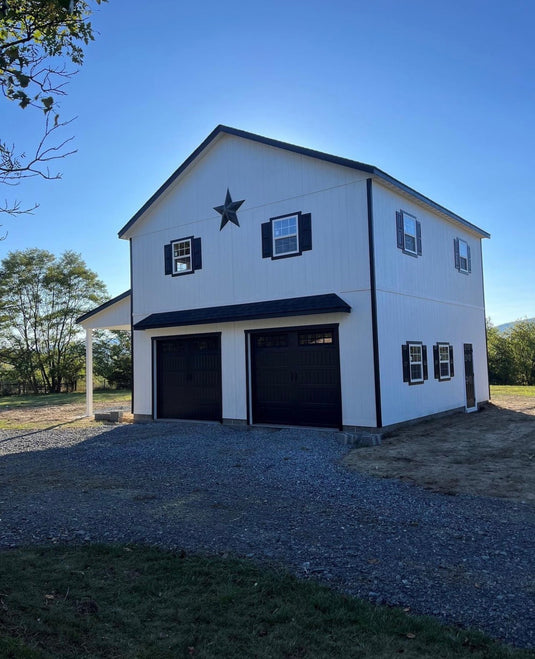 2 Story Double Wide Mega Garage