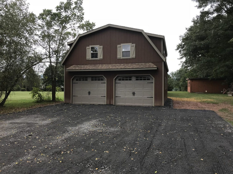 Load image into Gallery viewer, 2 Story Double Wide Gambrel Garage
