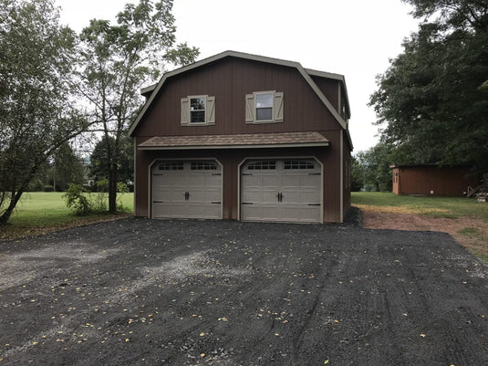 2 Story Double Wide Gambrel Garage